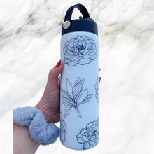 Load image into Gallery viewer, Modern Floral Tumbler