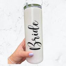 Load image into Gallery viewer, Bride & Groom Tumbler Duo