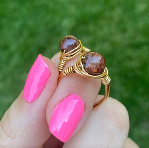 Hazel Gemstone Ring