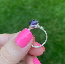 Load image into Gallery viewer, Amethyst Gemstone Ring
