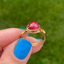 Load image into Gallery viewer, Ruby Red Gemstone Ring
