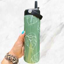 Load image into Gallery viewer, Monstera Leaf Tumbler
